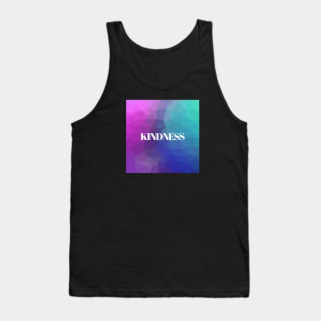 Kindness Geometric Color Charity Tank Top by Charitee